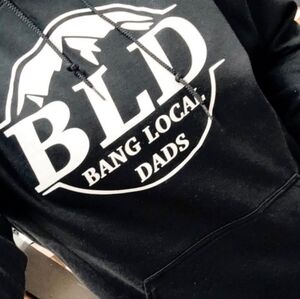 Black BLD Graphic Hoodie